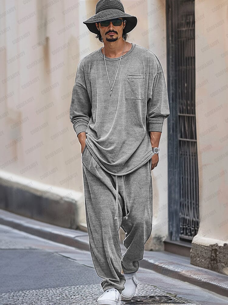 Simple Loose Fit 2-Piece Set (Live Only) - Image 14