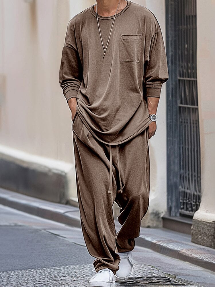 Simple Loose Fit 2-Piece Set - Image 16