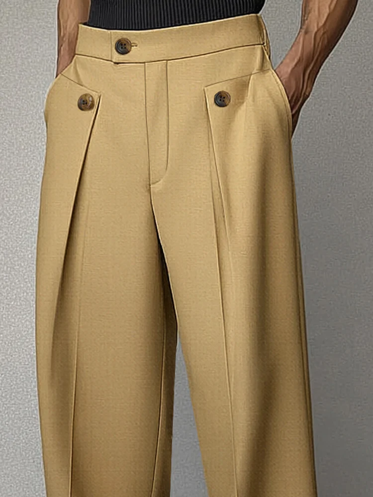 Smart Casual Tailored High Waist Pants - Image 6
