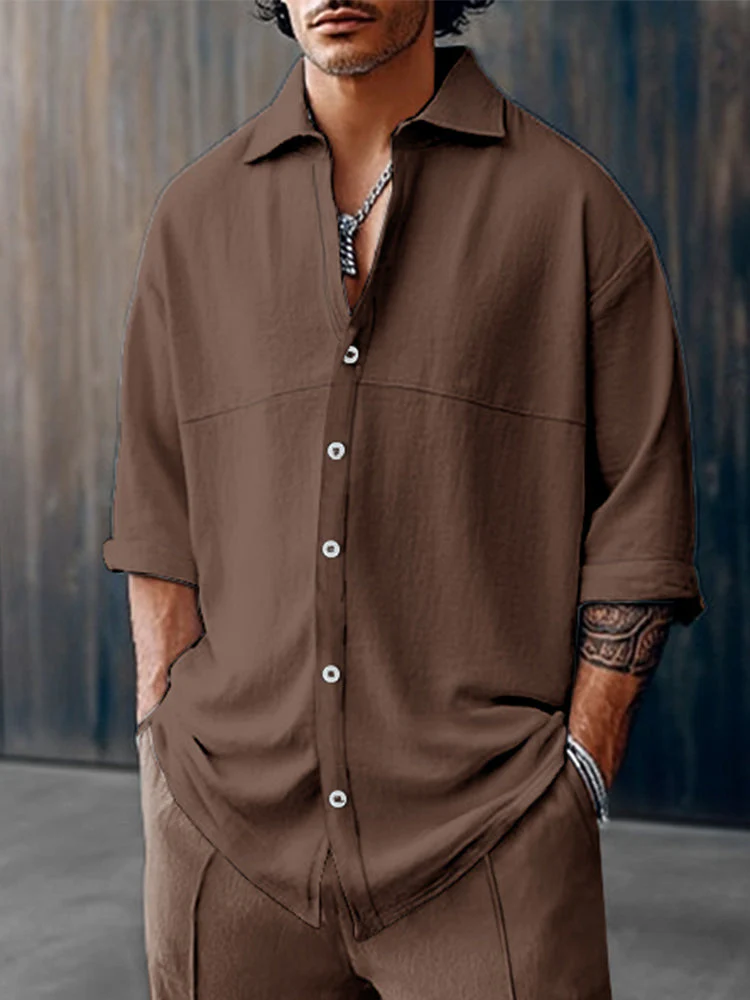 Soft Loose Fit 100% Cotton 2-Piece Set - Image 11
