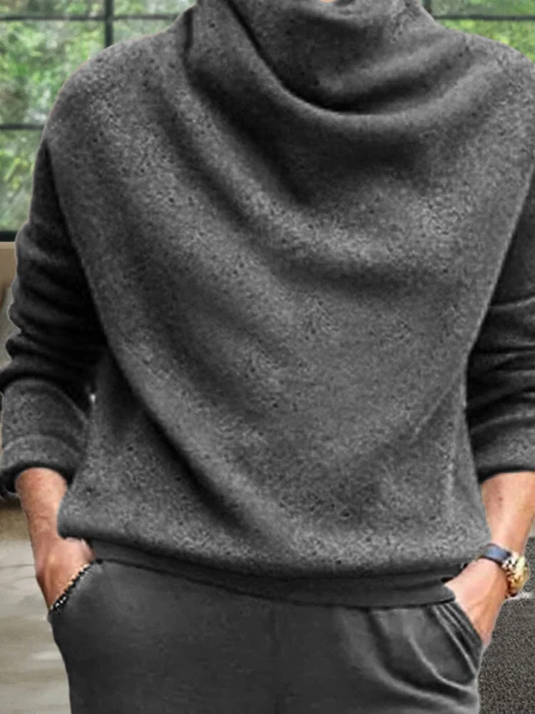 Soft Minimalism Stacked Collar Top - Image 4