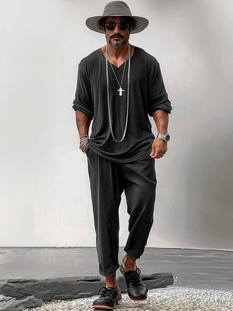 Soft Stretchy Simple 2-Piece Outfits (Live Only) - Image 17