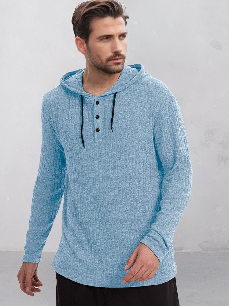 Soft Textured 100% Cotton Hoodie - Image 5