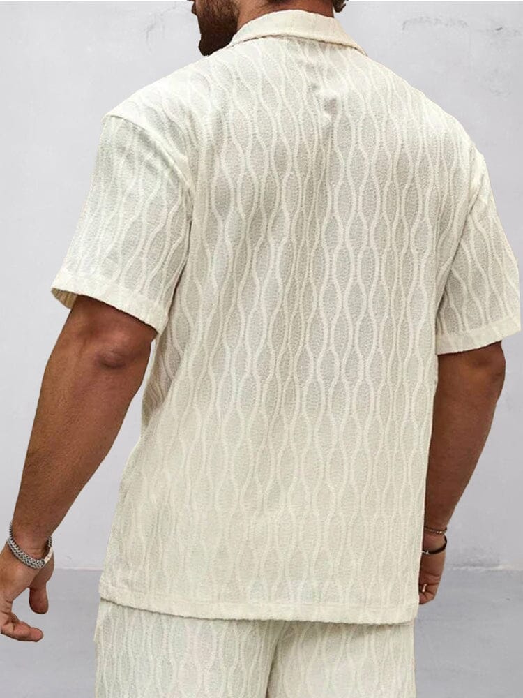 Soft Touch Wave Textured Shirt - Image 3