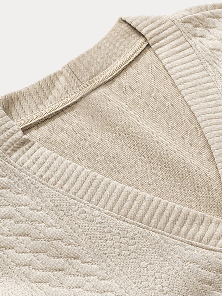 Soft Utility Jacquard Cardigan - Image 5