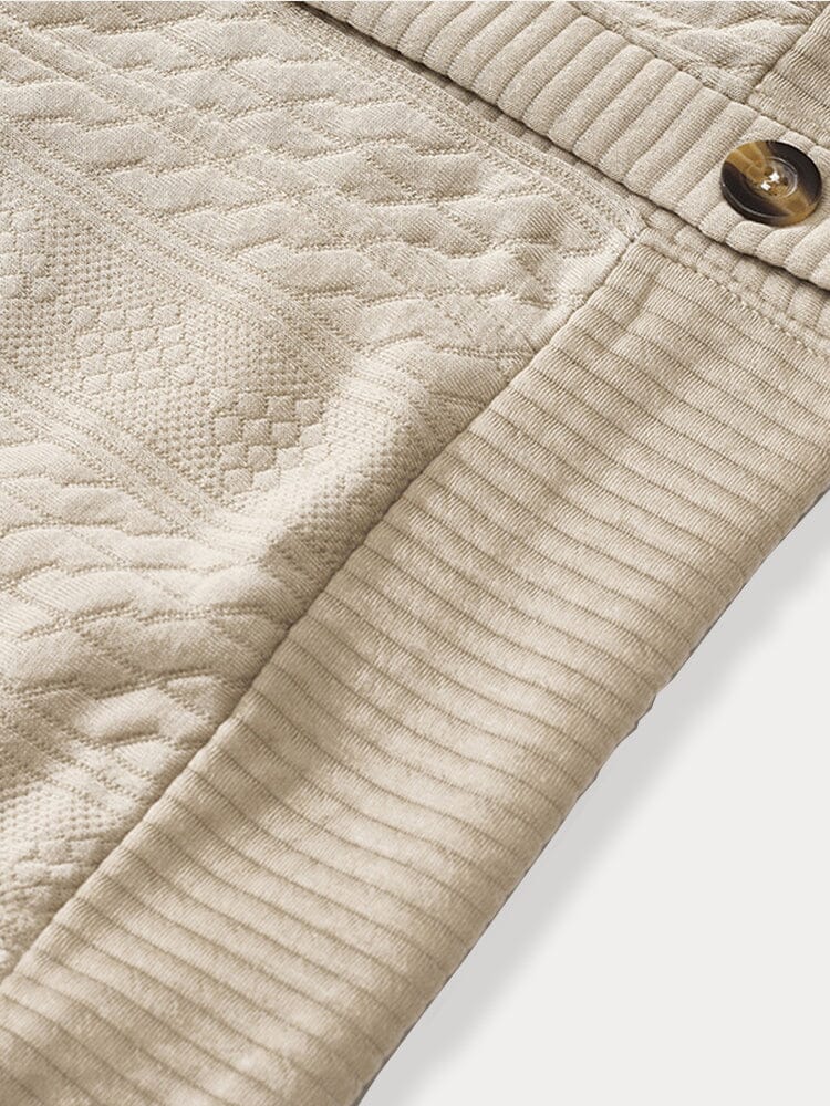 Soft Utility Jacquard Cardigan - Image 9