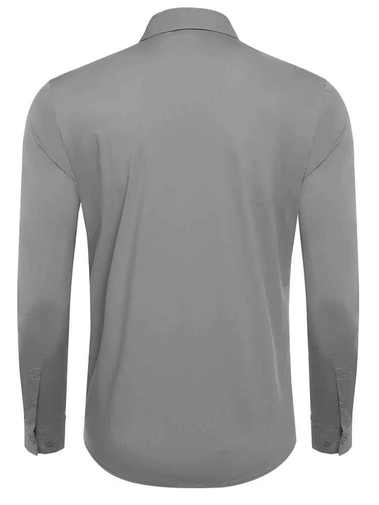 Solid Stretch Business Shirt (US Only) - Image 10