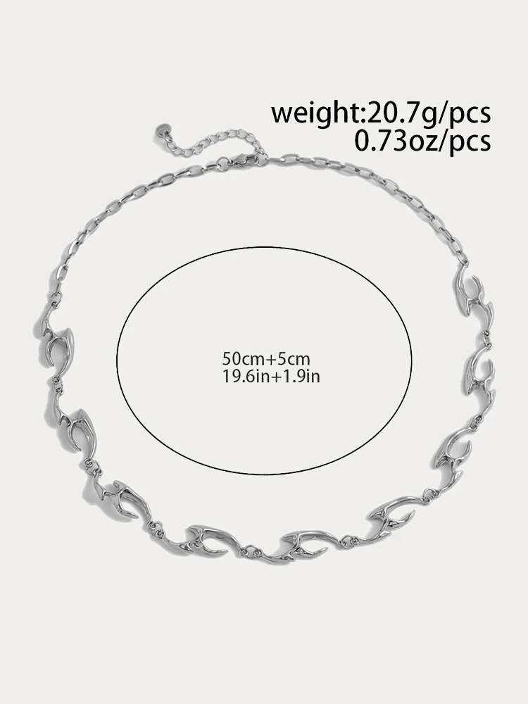 Street Style Designer Chain Necklace - Image 9