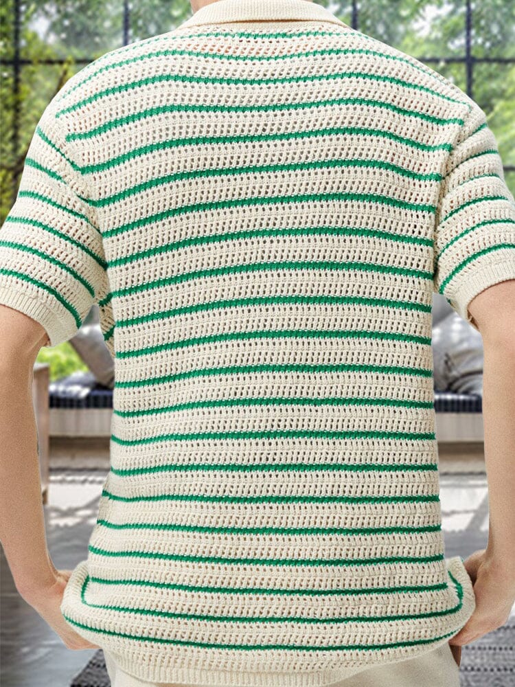 Stylish Breathable Knit Shirt - Image 8
