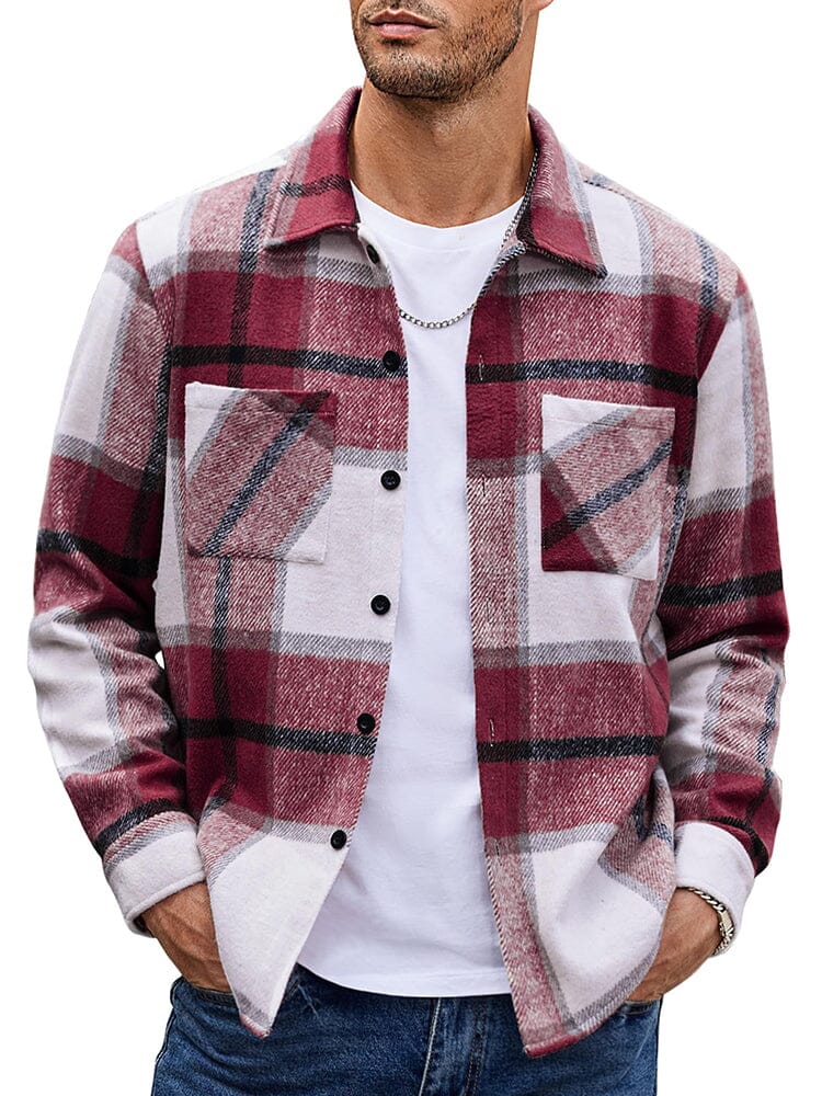 Stylish Comfy Flannel Plaid Shirt (US Only) - Image 9