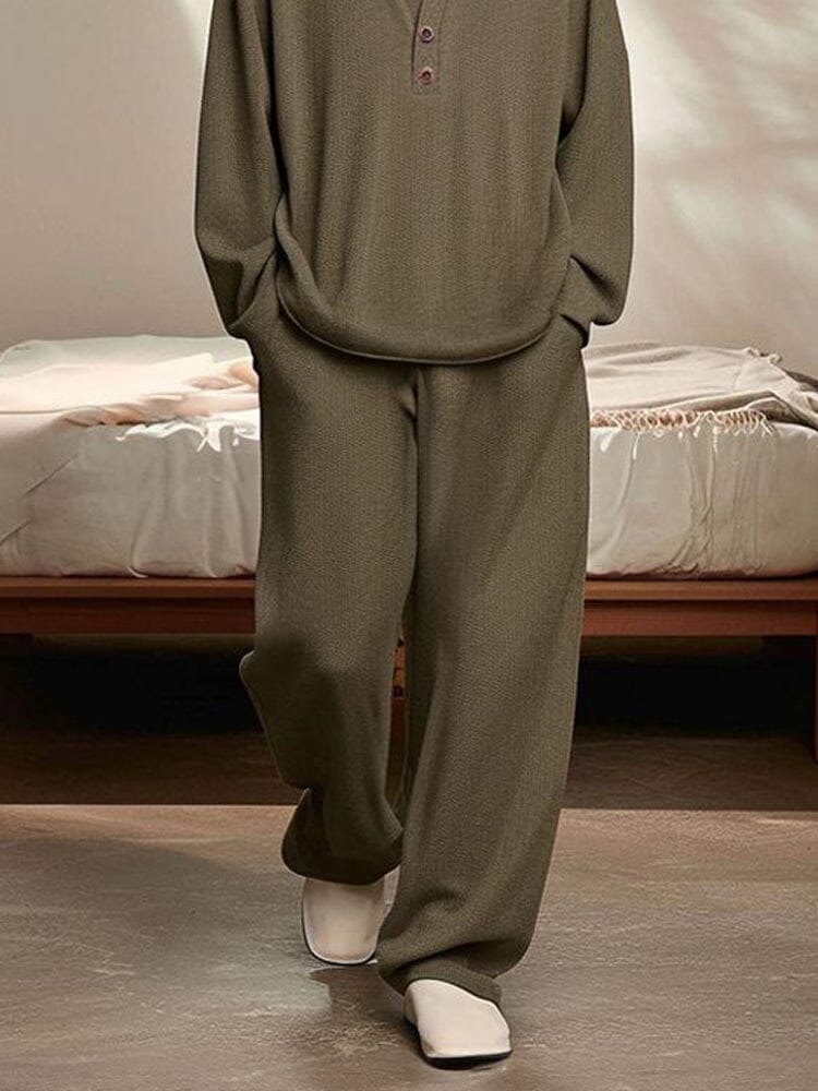 Stylish V-Neck Top Pants Sets - Image 4