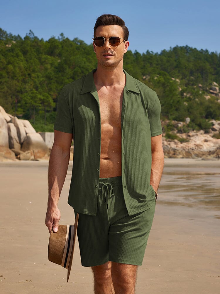 Summer Stretch Ribbed Knit Set (US Only) - Image 2