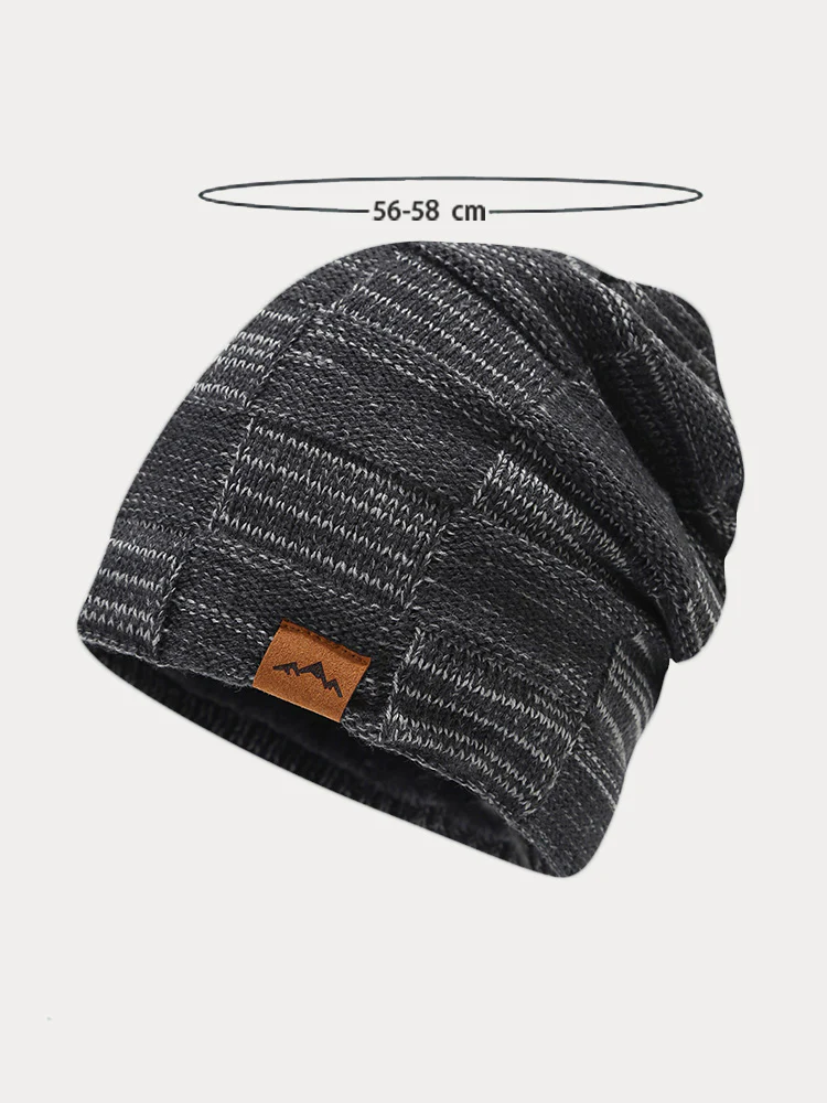 Thermal Fleece Neck Warmer Beanie Hat Set - Image 6