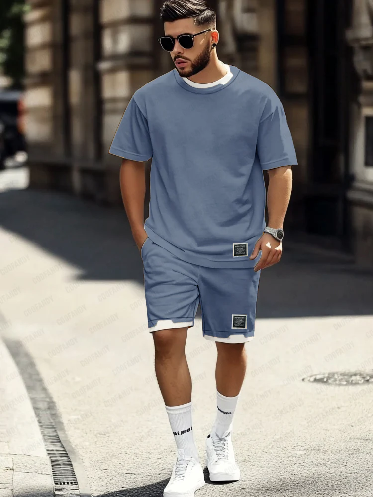 Timeless Comfort T-Shirt Shorts Set - Image 2