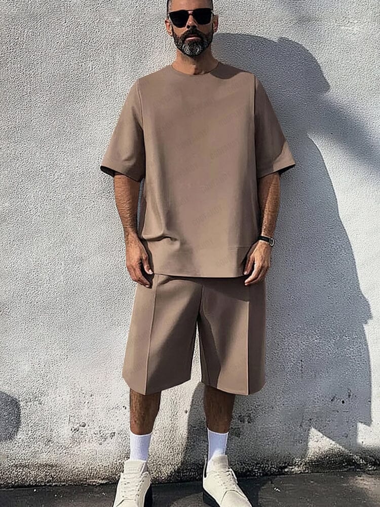 Timeless Comfort T-Shirt Shorts Set - Image 2