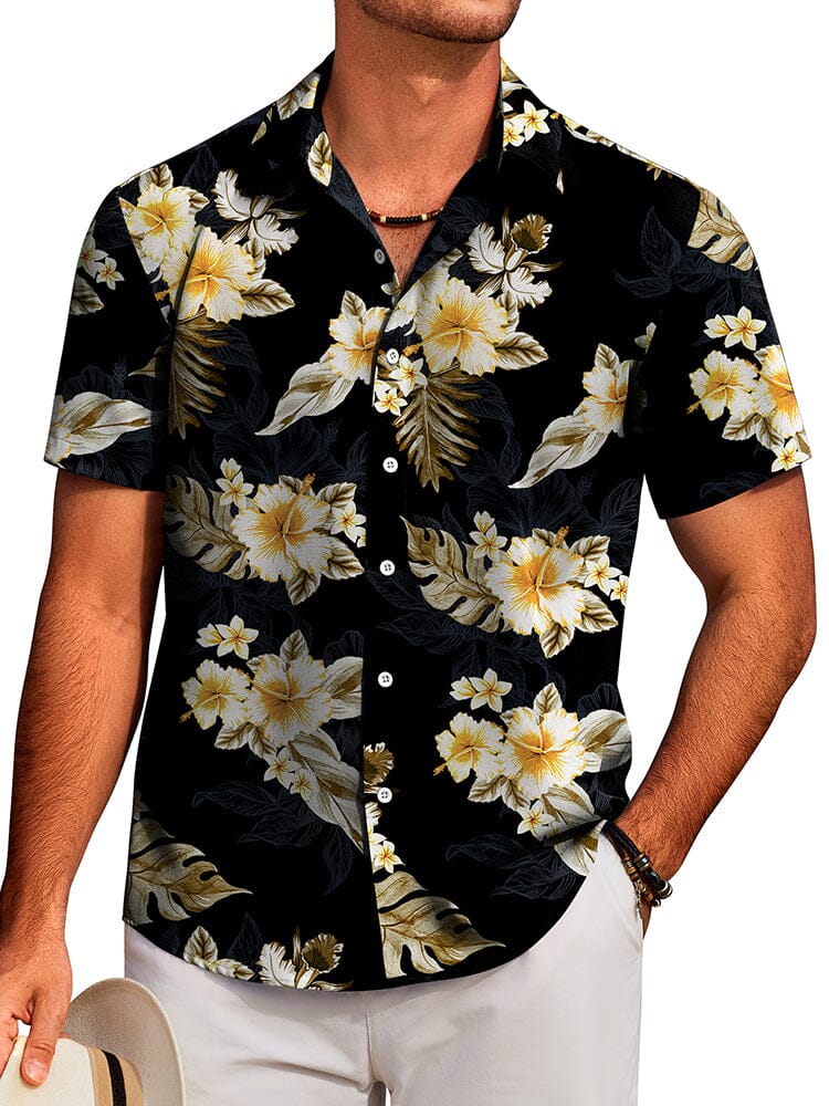 Tropical Floral Beach Shirt (US Only) - Image 5