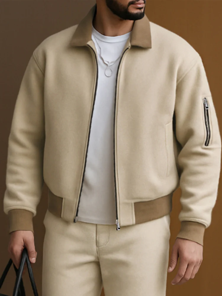 Ultra-Soft Fleece Jacket Pants Set - Image 3