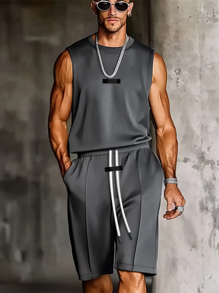 Urban Athletic Tank Top Shorts Set - Image 3