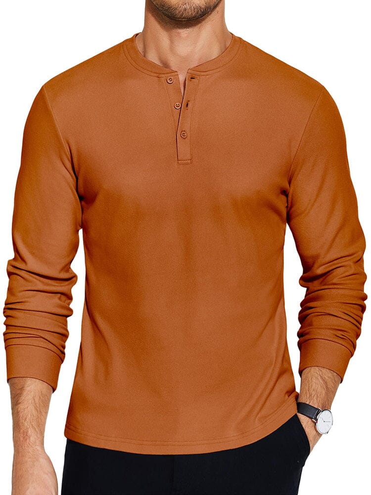Urban Classic Simple Henley Shirt (US Only) - Image 14