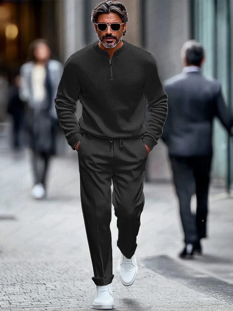 Urban Fashion Simple Tracksuit Set (Live Only) - Image 10