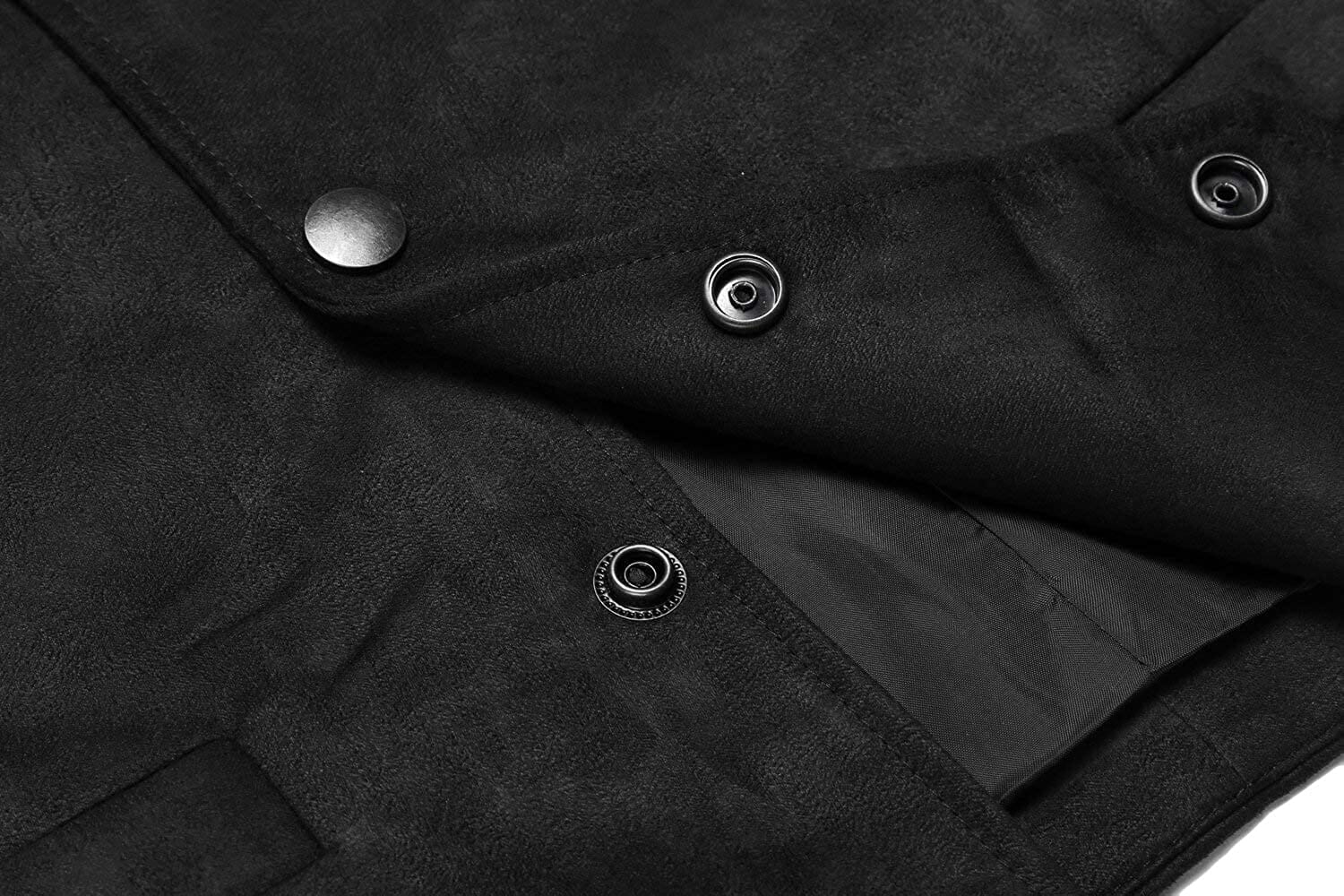 Western Suede Leather Vest Suit (US Only) - Image 8
