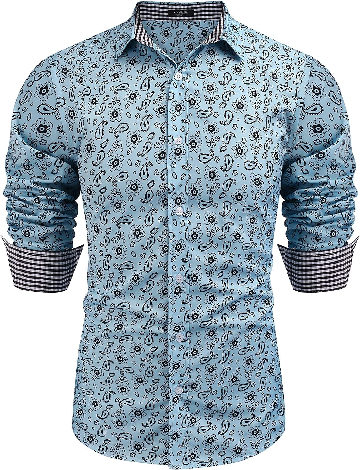 Floral Button Down Flower Printed Shirt (US Only) - Image 7
