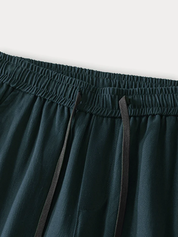 Versatile Draped Straight Leg Pants - Image 4
