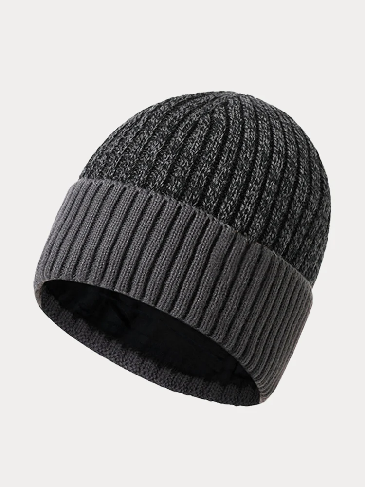 Versatile Fleece Thermal Beanie Hat - Image 3