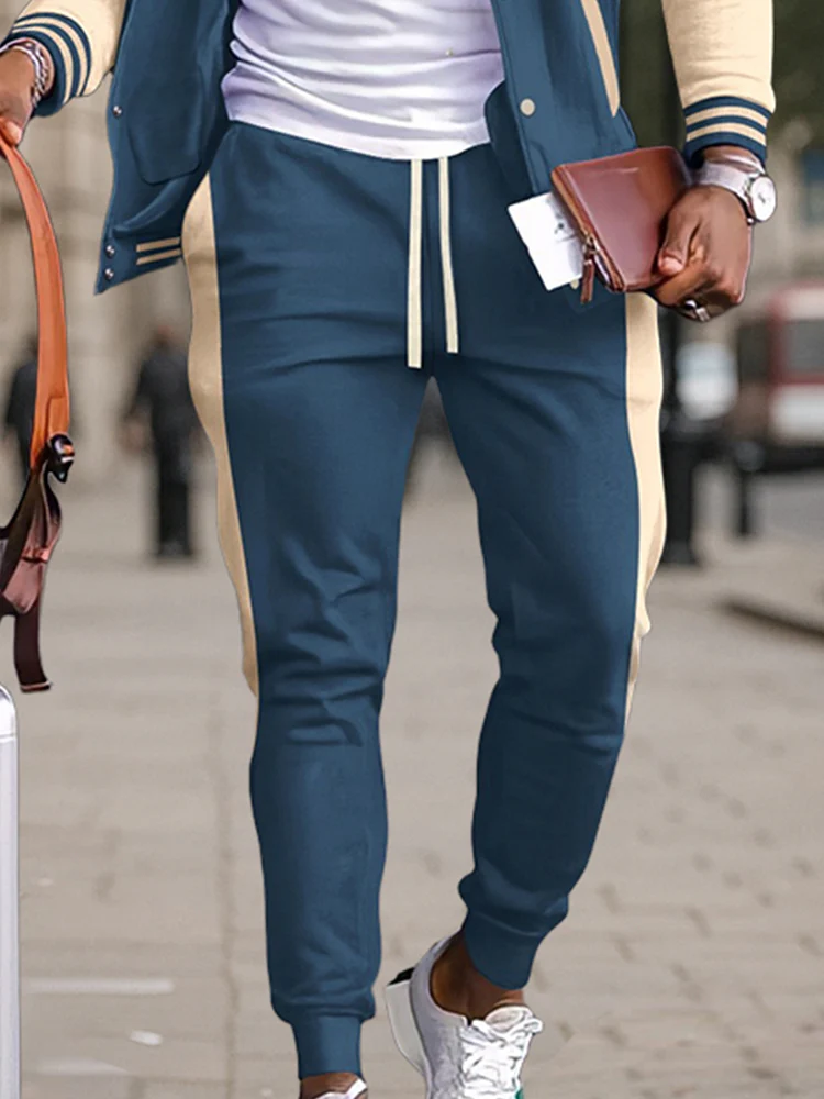 Versatile Sporty Jacket Pants Set - Image 5