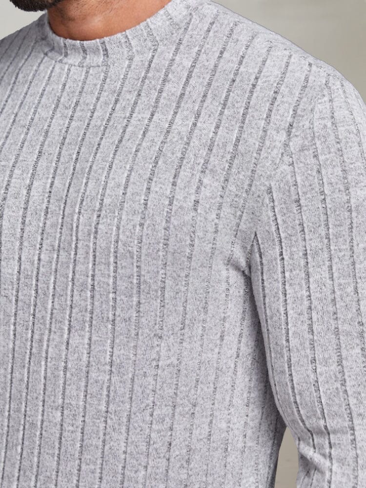 Versatile Stretch Stripe Undershirt - Image 6