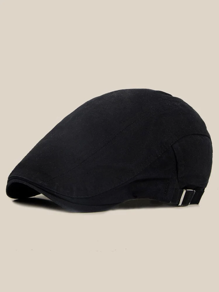 Vintage Adjustable 100% Cotton Beret Hat - Image 3