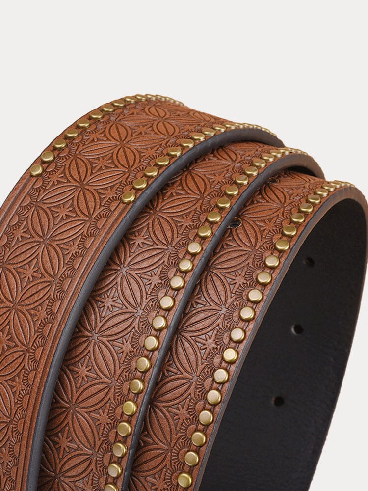 Vintage Western Cowboy PU Belt - Image 6