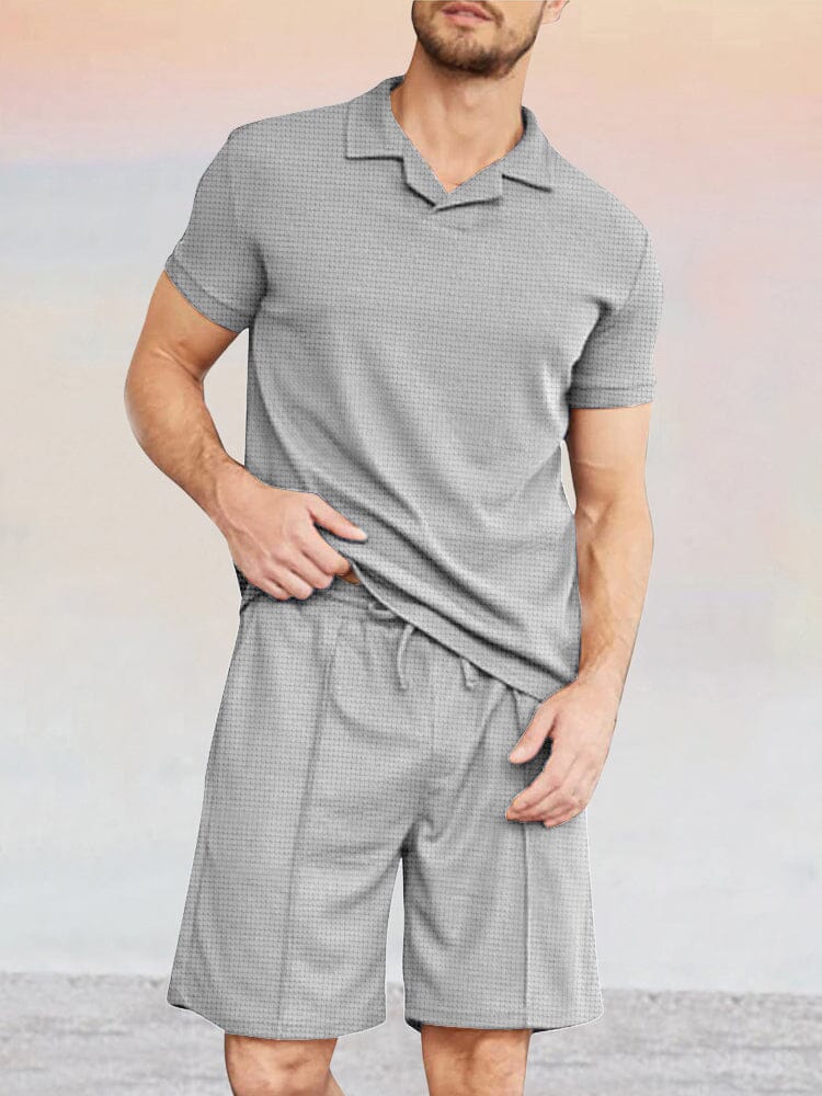 Waffle 2-Piece Athleisure Outfits - Image 2