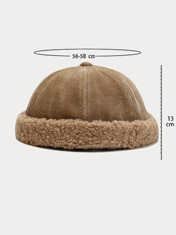 Warm Fleece Brimless Beanie Hat - Image 6