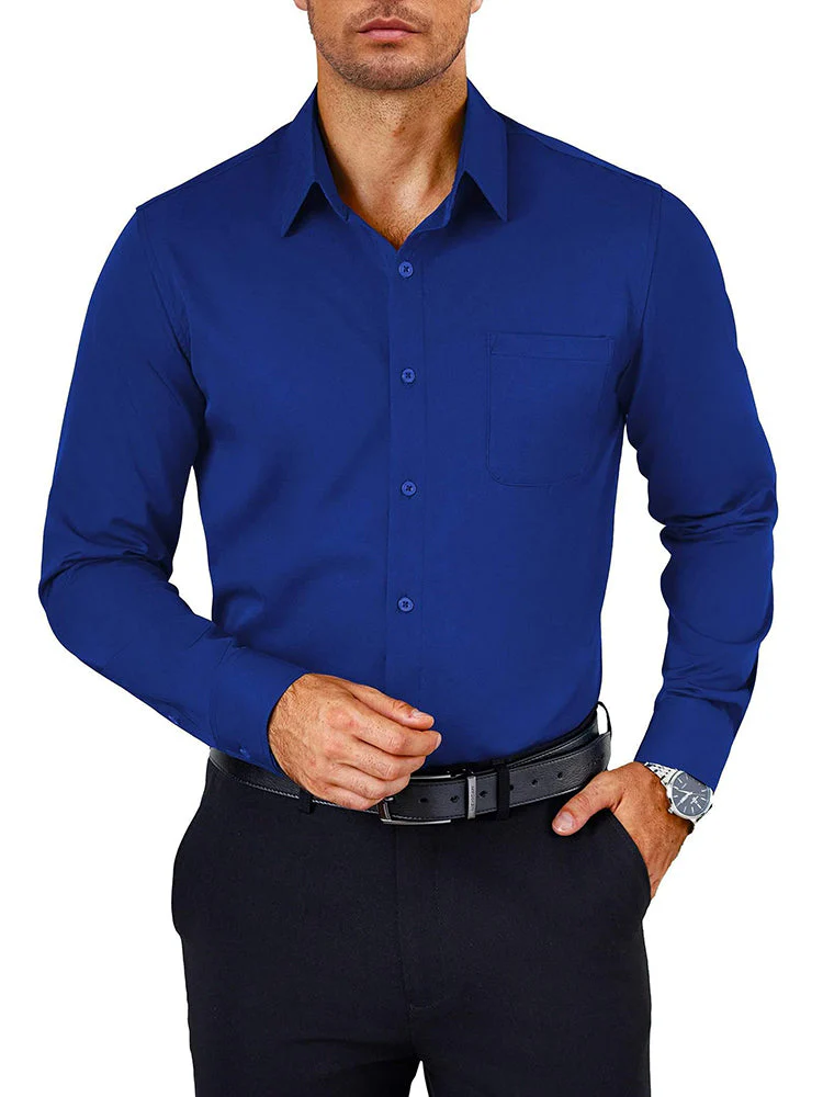 Wrinkle Free Button Down Dress Shirt (US Only) - Image 12