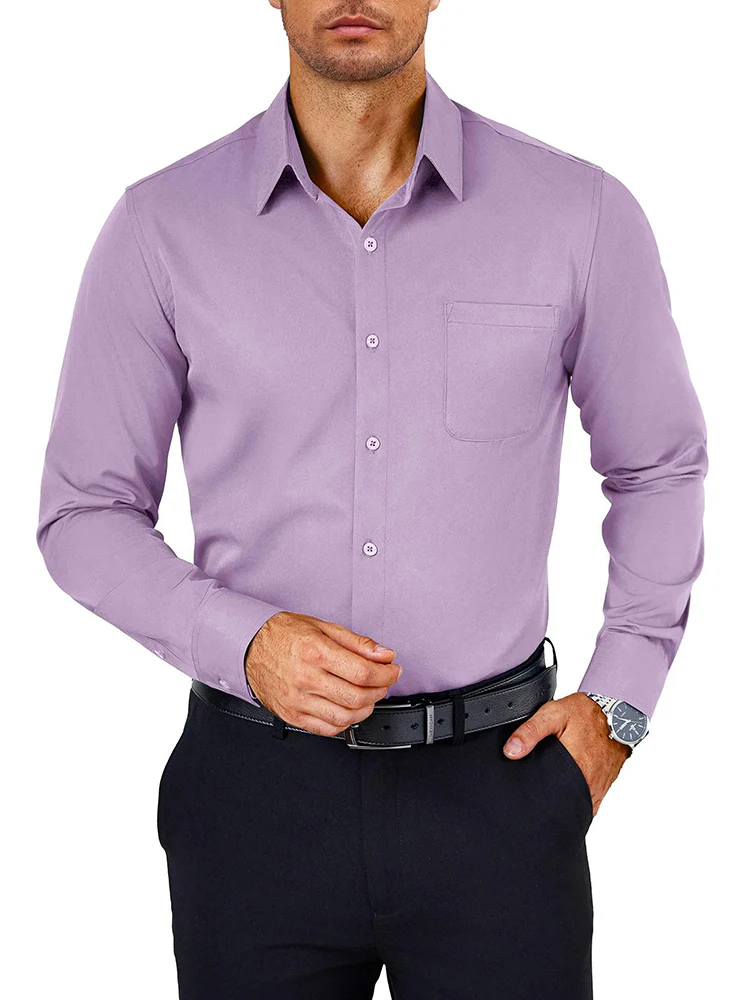 Wrinkle Free Button Down Dress Shirt (US Only) - Image 2